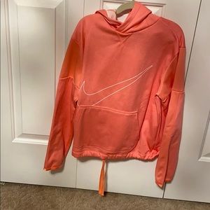 Pink Nike sweatshirt